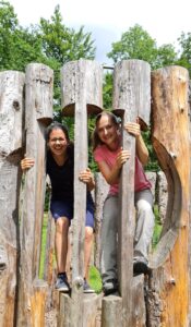 Leiterinnen der Waldspielgruppe